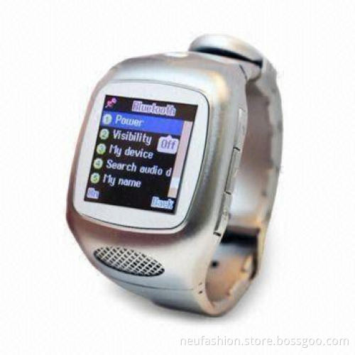 Touch Screen Watch Phones with Built-in Bluetooth, Support T-flash Card and Up to 32GB Memory